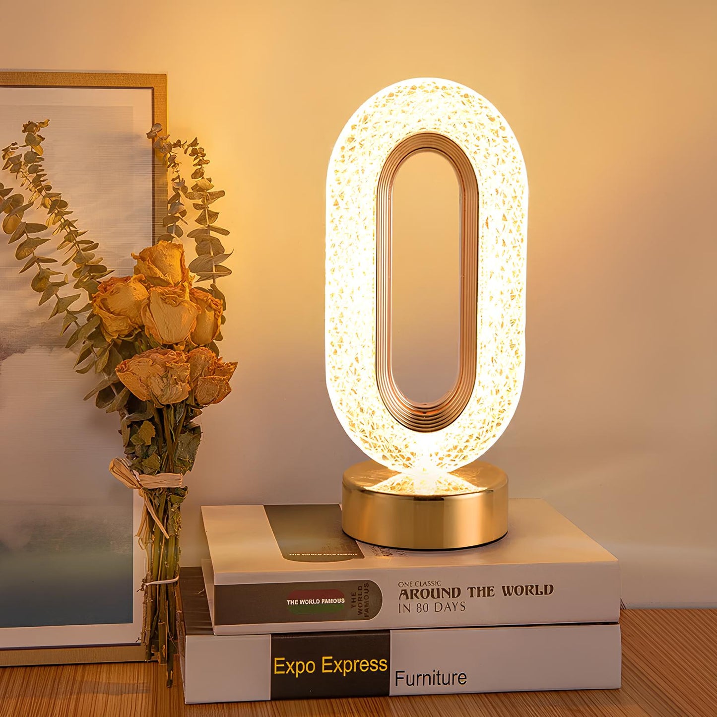 LED Crystal Table Lamp - Homevalley.co.uk