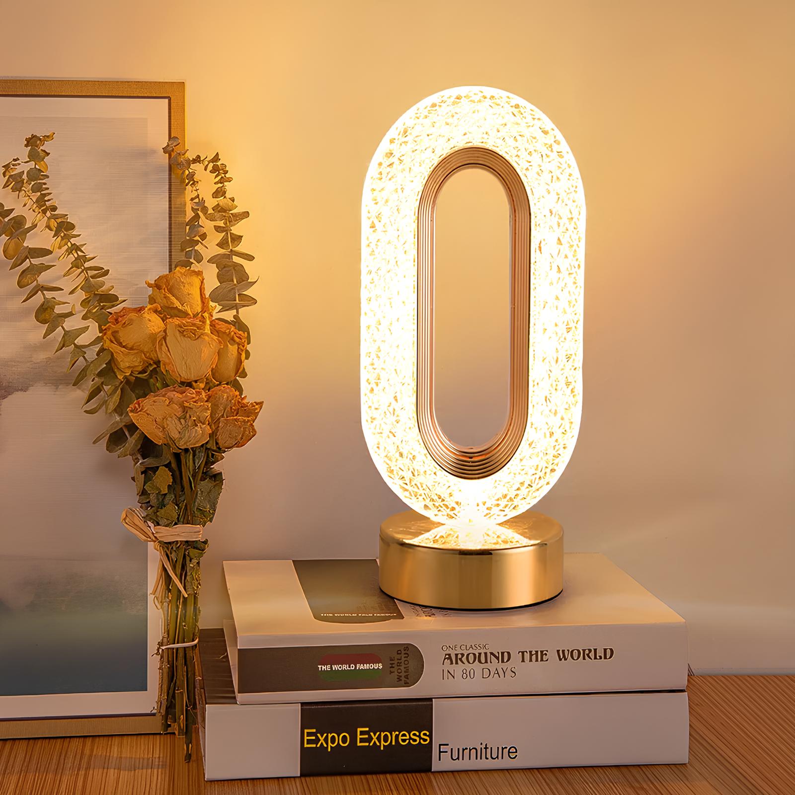 LED Crystal Table Lamp - Homevalley.co.uk