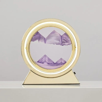LED Moving Sand RoundTable Lamp - Homevalley.co.uk