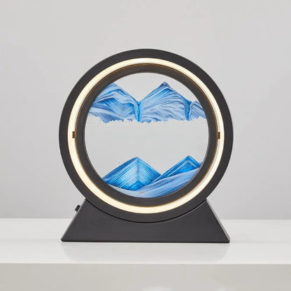 LED Moving Sand RoundTable Lamp - Homevalley.co.uk