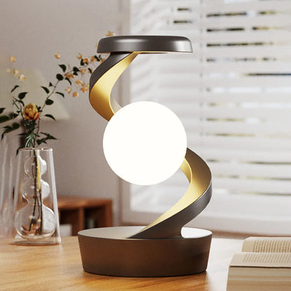 Levitating Night Lamp With Wireless Phone Charger - Homevalley.co.uk