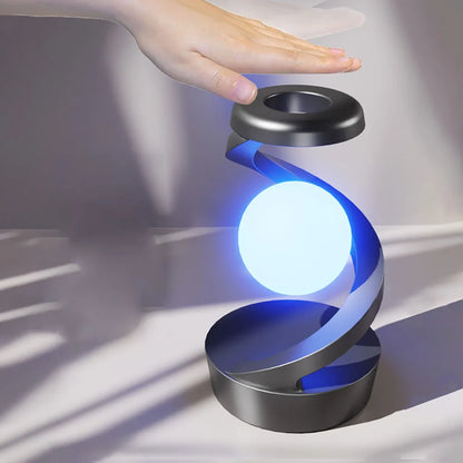 Levitating Night Lamp With Wireless Phone Charger - Homevalley.co.uk