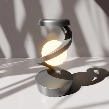 Levitating Night Lamp With Wireless Phone Charger - Homevalley.co.uk