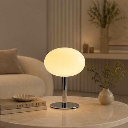 Lollipop Glass Table Lamp – Modern Decorative Bedside & Living Room Light