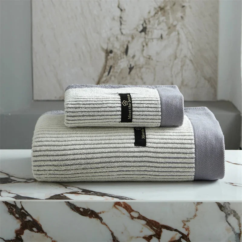 Luxury 100% Organic Cotton Super Soft Absorbent Face Bath Towel - Homevalley.co.uk