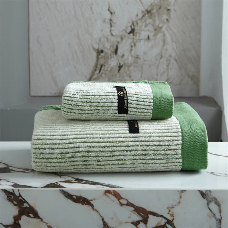 Luxury 100% Organic Cotton Super Soft Absorbent Face Bath Towel - Homevalley.co.uk