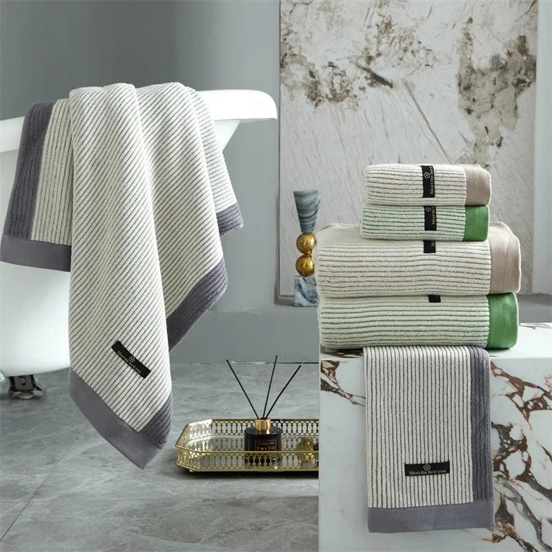Luxury 100% Organic Cotton Super Soft Absorbent Face Bath Towel - Homevalley.co.uk