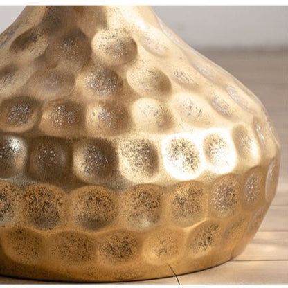 luxury Gold Retro Round End Side Table - Homevalley.co.uk