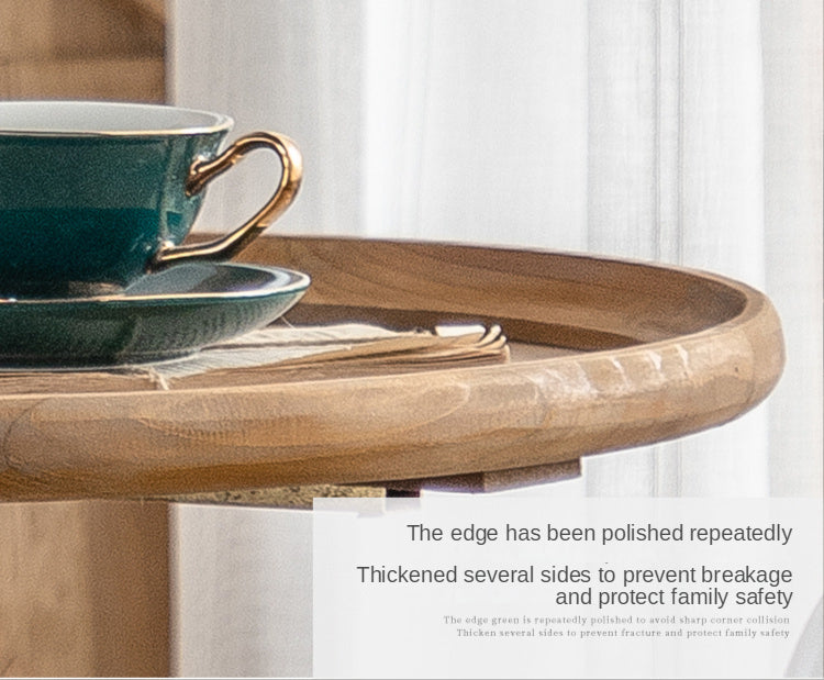 luxury Gold Retro Round End Side Table - Homevalley.co.uk