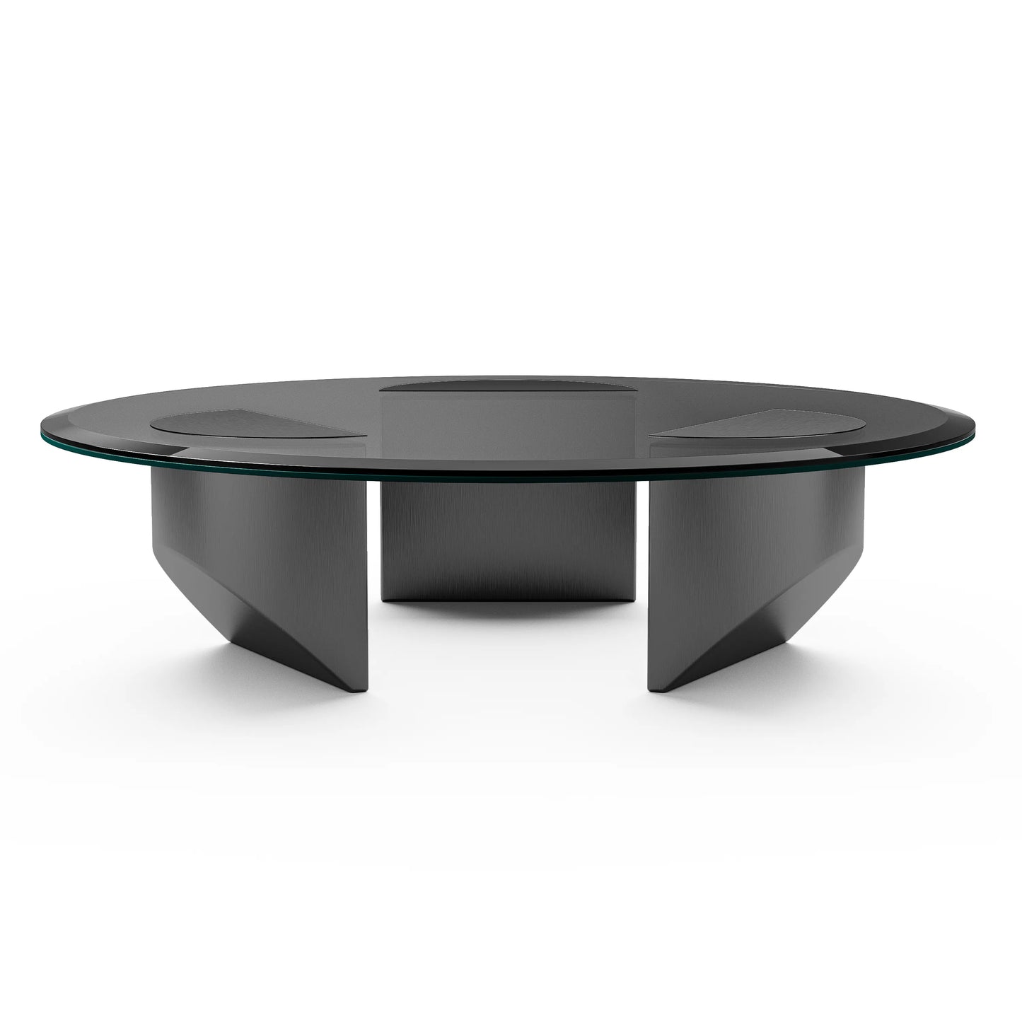 Minimalist Tempered Glass Coffee Table - Homevalley.co.uk