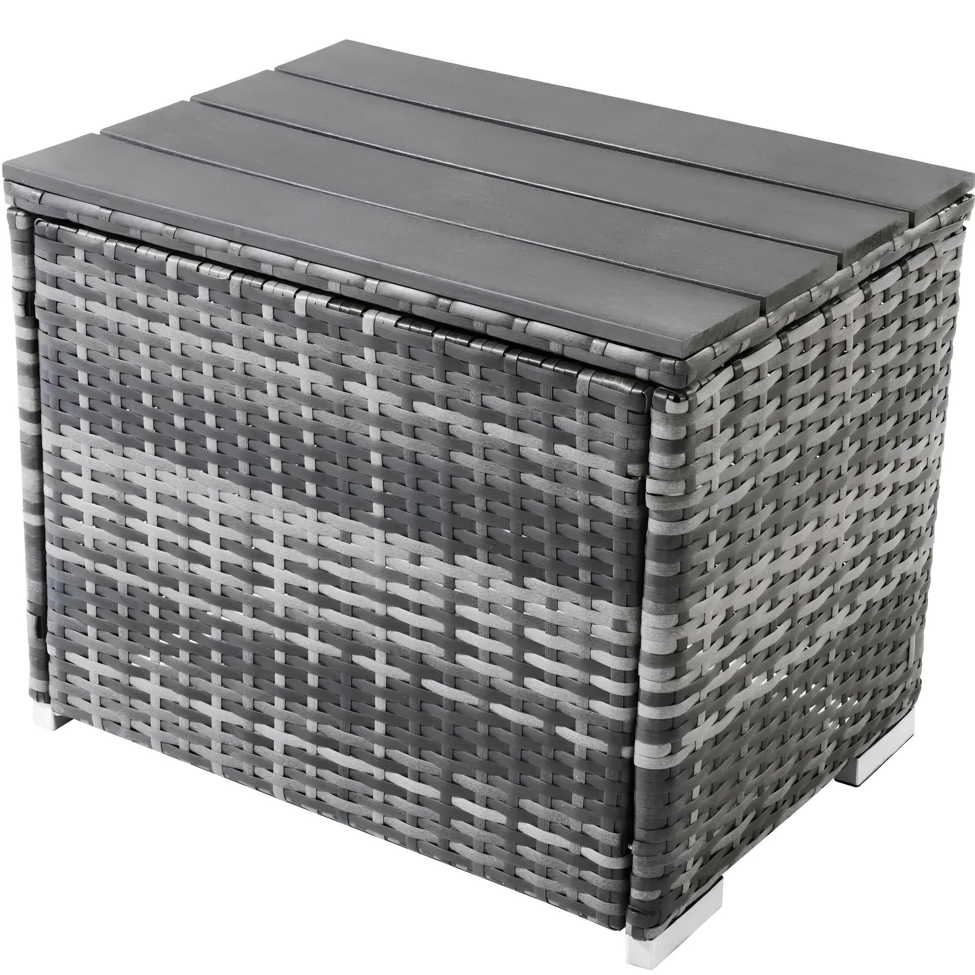 Modular Rattan Garden Patio Furniture Set 4 Seater Sofa Set With Coffee Table - Homevalley.co.uk