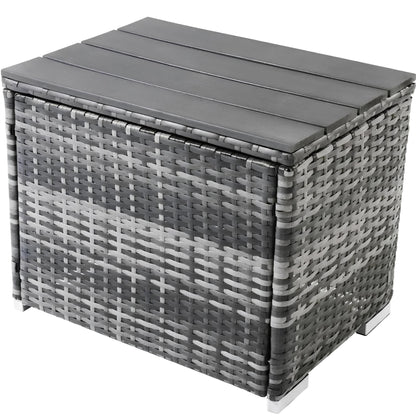 Modular Rattan Garden Patio Furniture Set 4 Seater Sofa Set With Coffee Table - Homevalley.co.uk