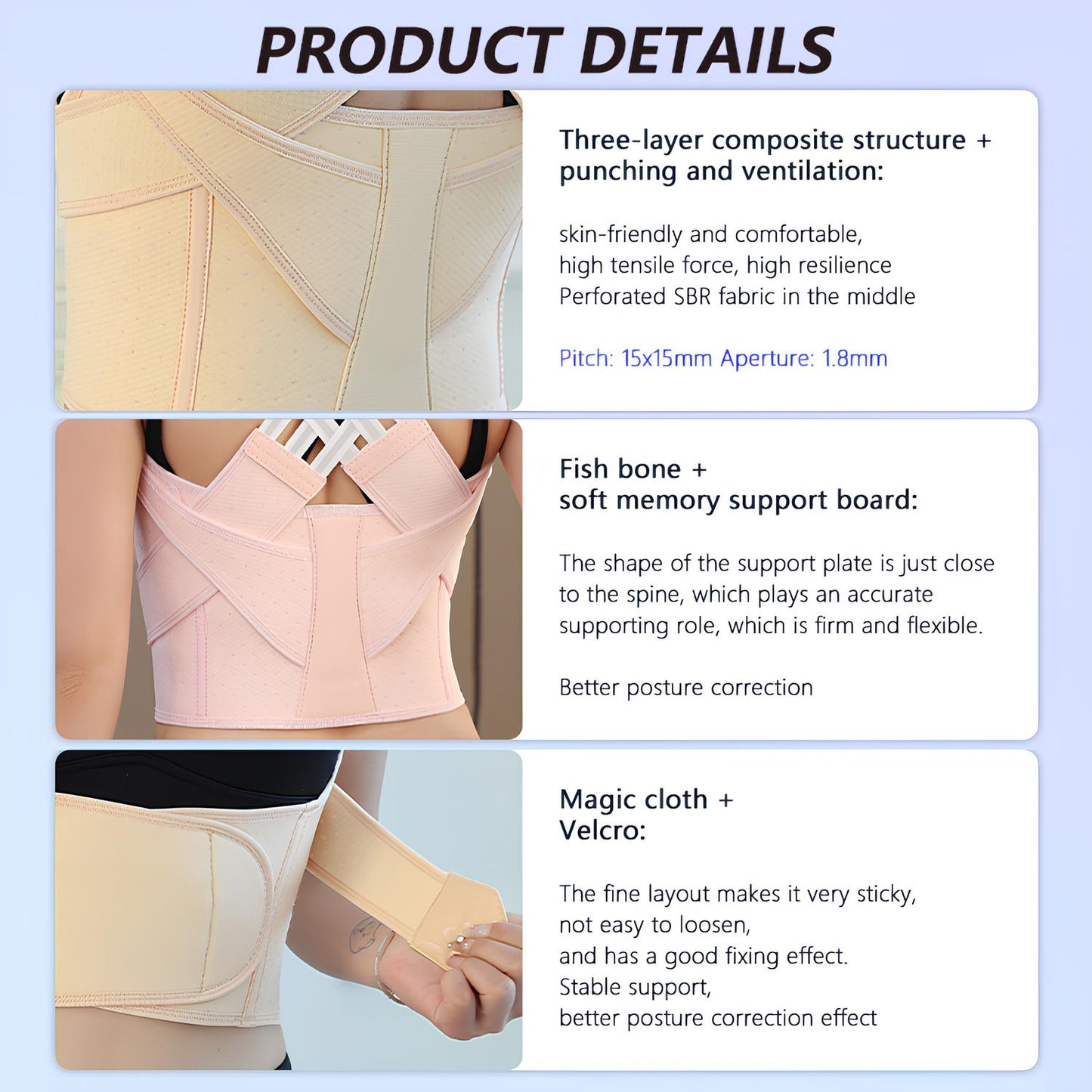 Adjustable Back Posture Corrector