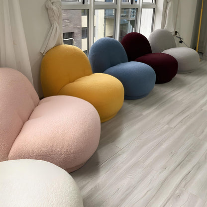 Nordic Lamb Velvet Chair Seat - Homevalley.co.uk