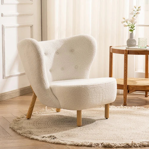 Nordic Lambswool Chair - Optional footstool - Homevalley.co.uk