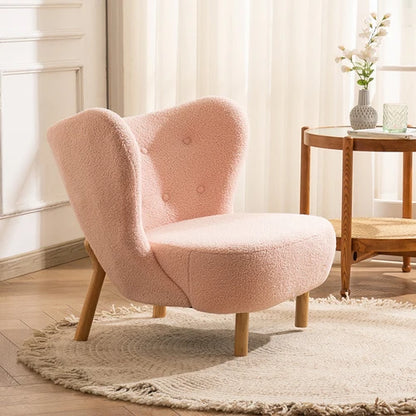 Nordic Lambswool Chair - Optional footstool - Homevalley.co.uk