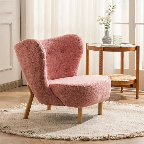 Nordic Lambswool Chair - Optional footstool - Homevalley.co.uk