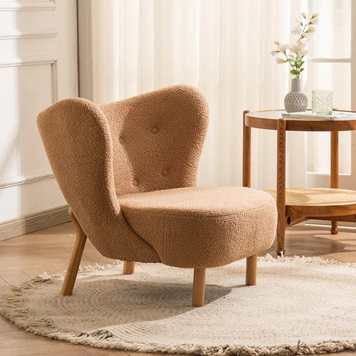 Nordic Lambswool Chair - Optional footstool - Homevalley.co.uk