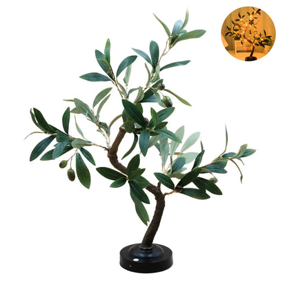 Olive Tree LED table Lamp, Bedside Lamp, Bedroom Lamp - Homevalley.co.uk