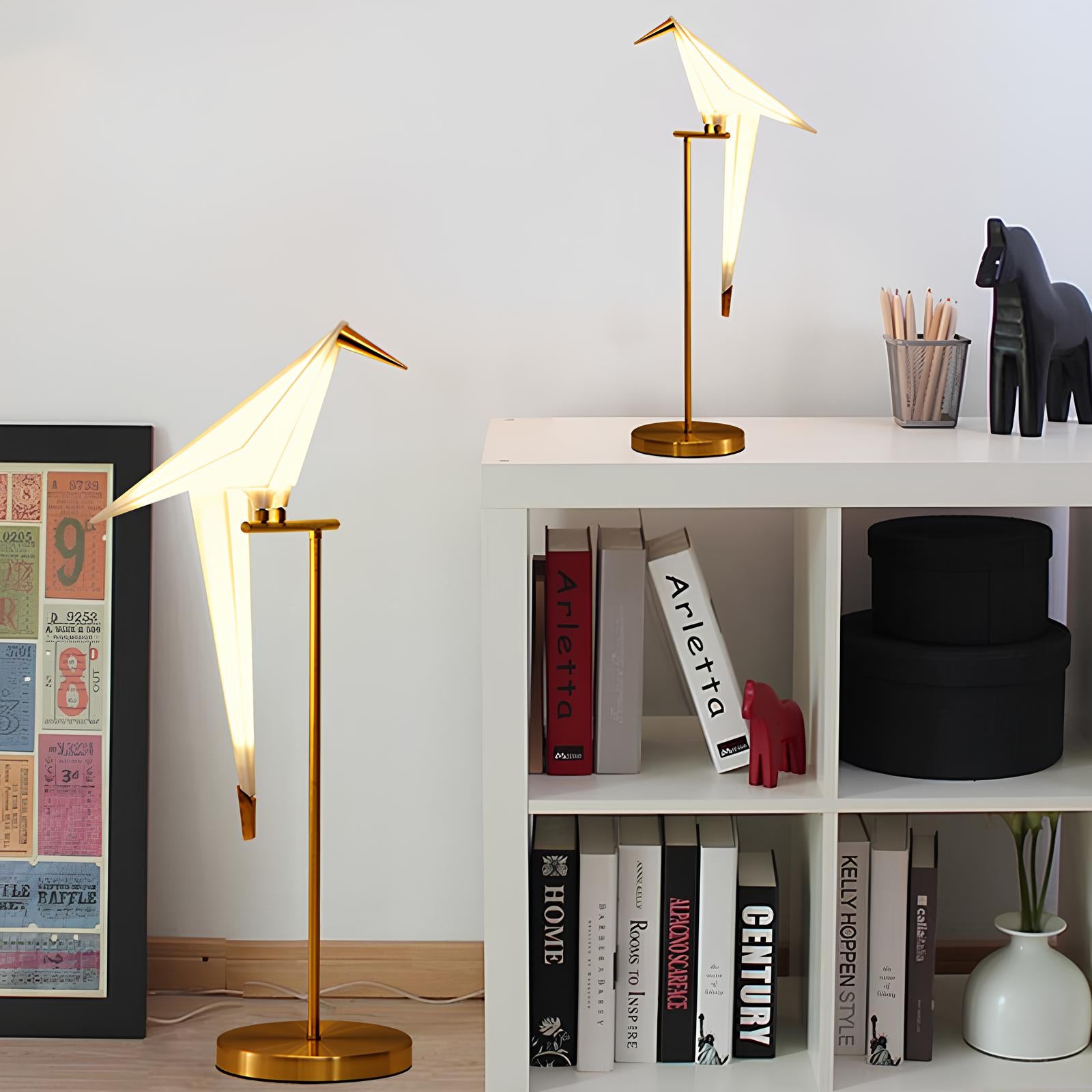 Origami Bird Floor Lamp, Table Lamp - Homevalley.co.uk