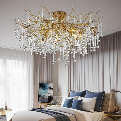 Nordic Gold Ceiling Chandelier