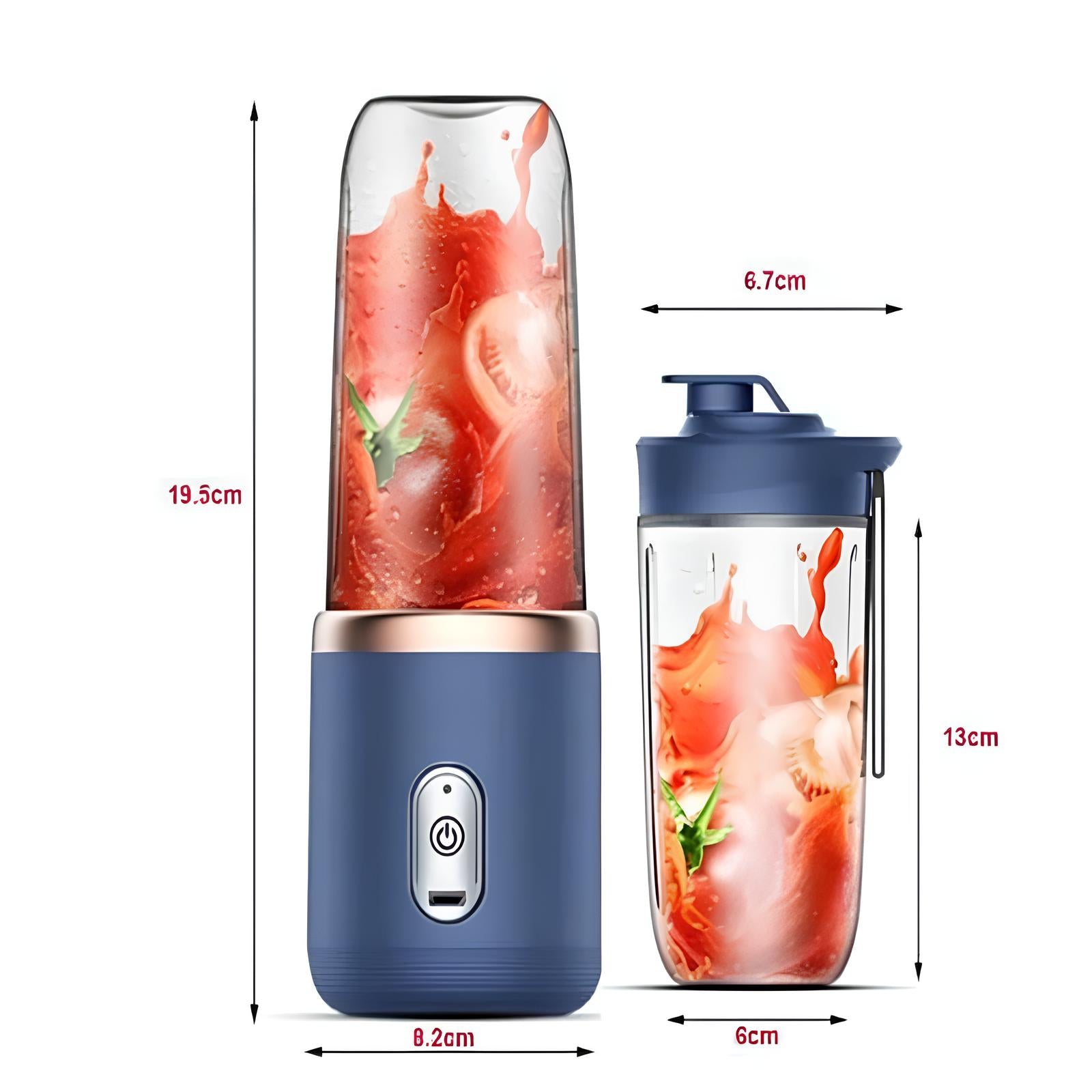Portable Small Electric Cup Juicer Fruit Blender - Homevalley.co.uk