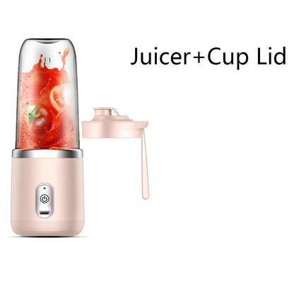 Portable Small Electric Cup Juicer Fruit Blender - Homevalley.co.uk
