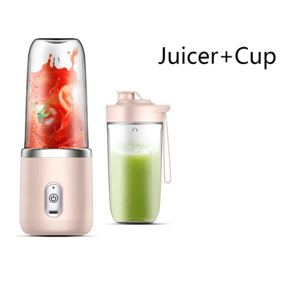 Portable Small Electric Cup Juicer Fruit Blender - Homevalley.co.uk