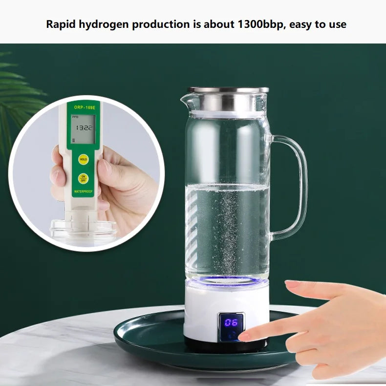 Rechargeable Hydrogen Generator Water Ionizer - Homevalley.co.uk