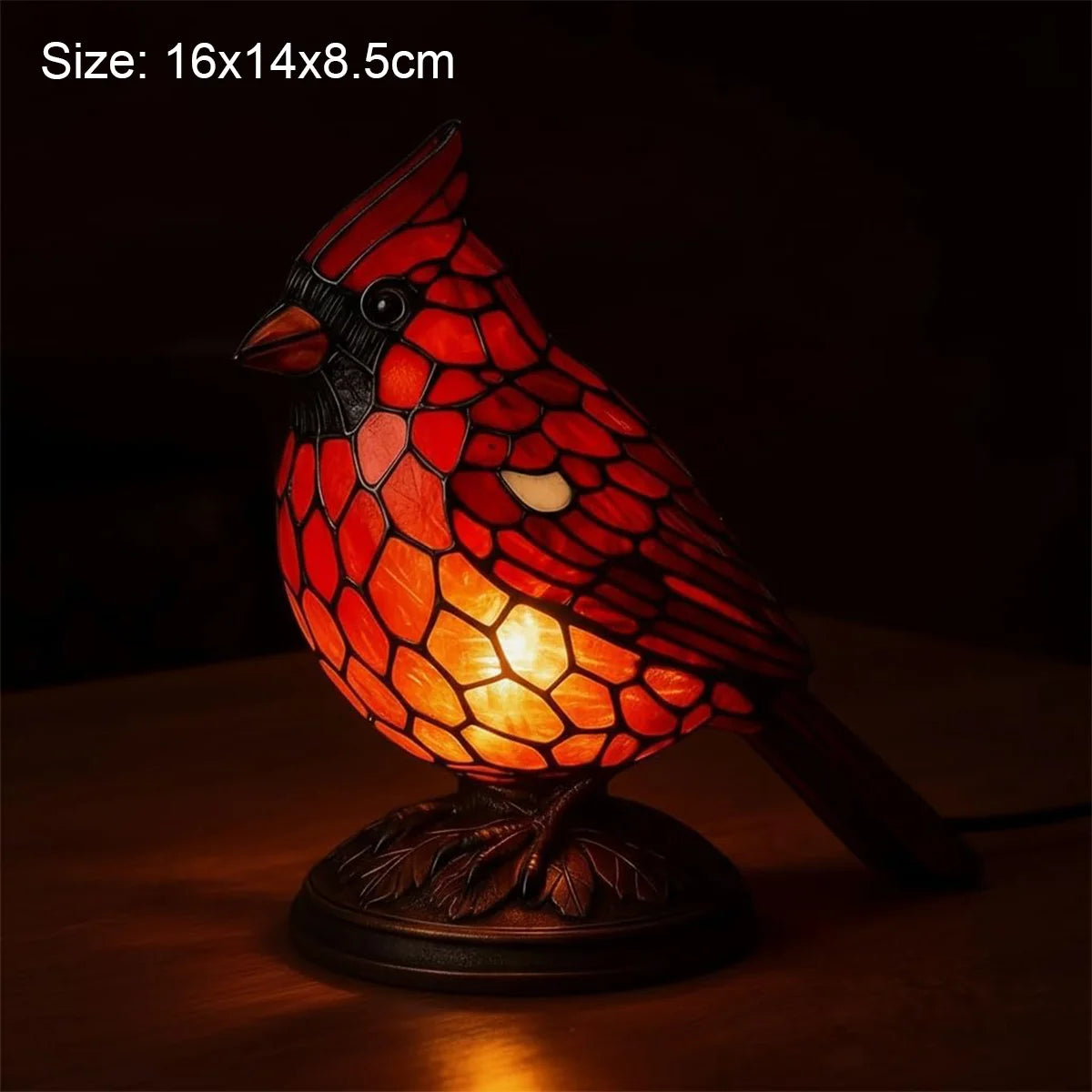 cardinal bedside night light