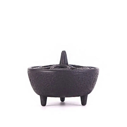 Retro Cast-iron Incense Burner Holder Ceremony Fragrance Smoke Stove - Homevalley.co.uk