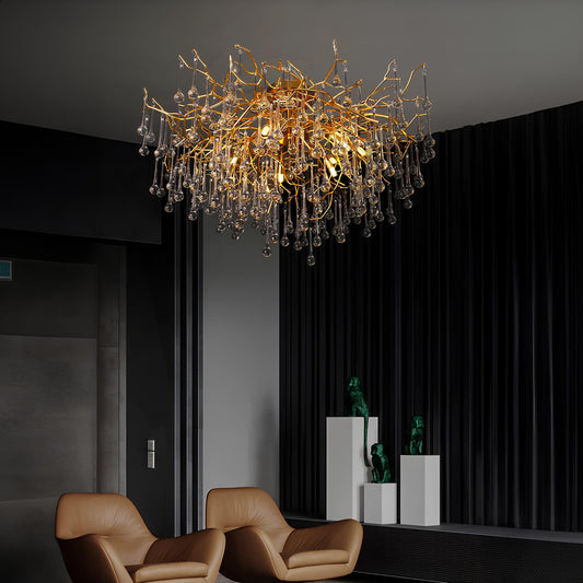 Nordic Gold Ceiling Chandelier