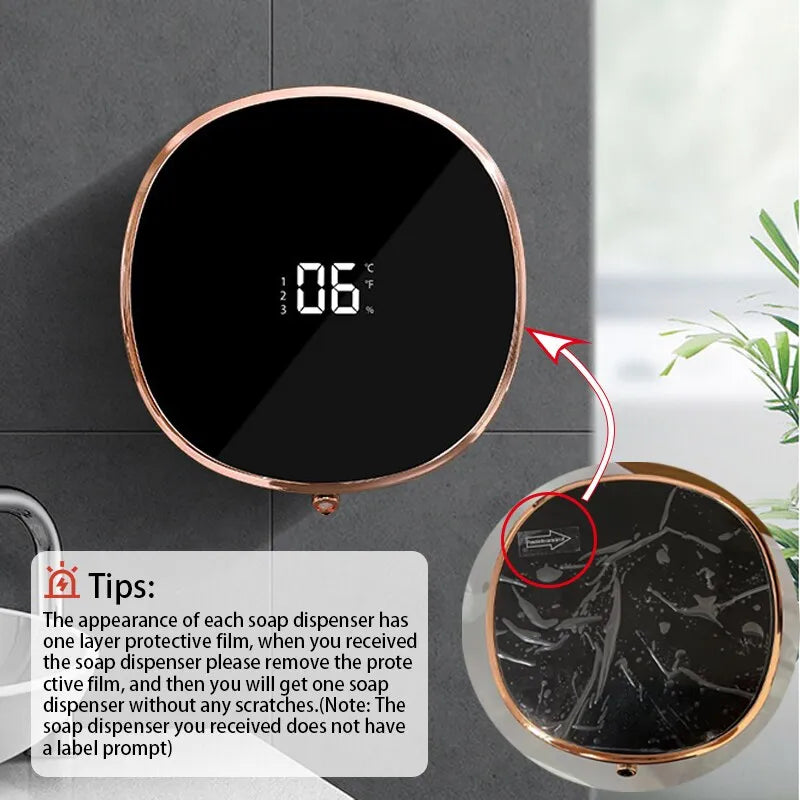 Smart Soap Dispenser Motion Sensor Washing Hand Device Wall-Mounted Liquid Soap Dispenser - Homevalley.co.uk