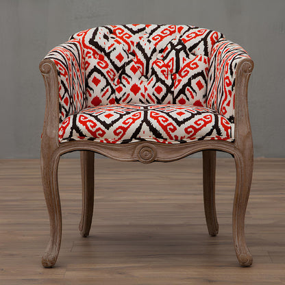 Solid Wood Accent Armchair - Homevalley.co.uk