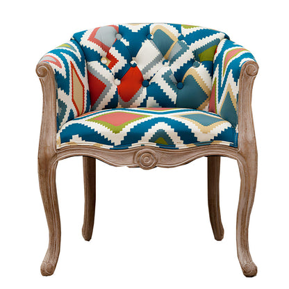 Solid Wood Accent Armchair - Homevalley.co.uk