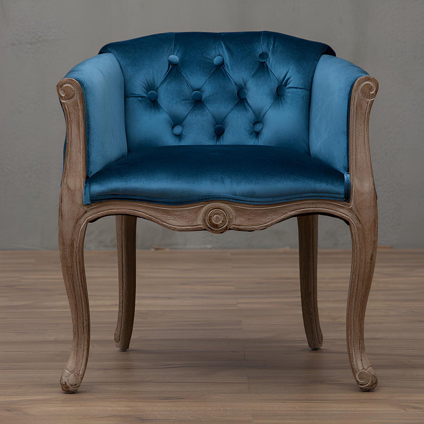 Solid Wood Accent Armchair - Homevalley.co.uk