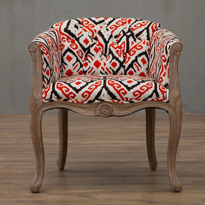 Solid Wood Accent Armchair - Homevalley.co.uk