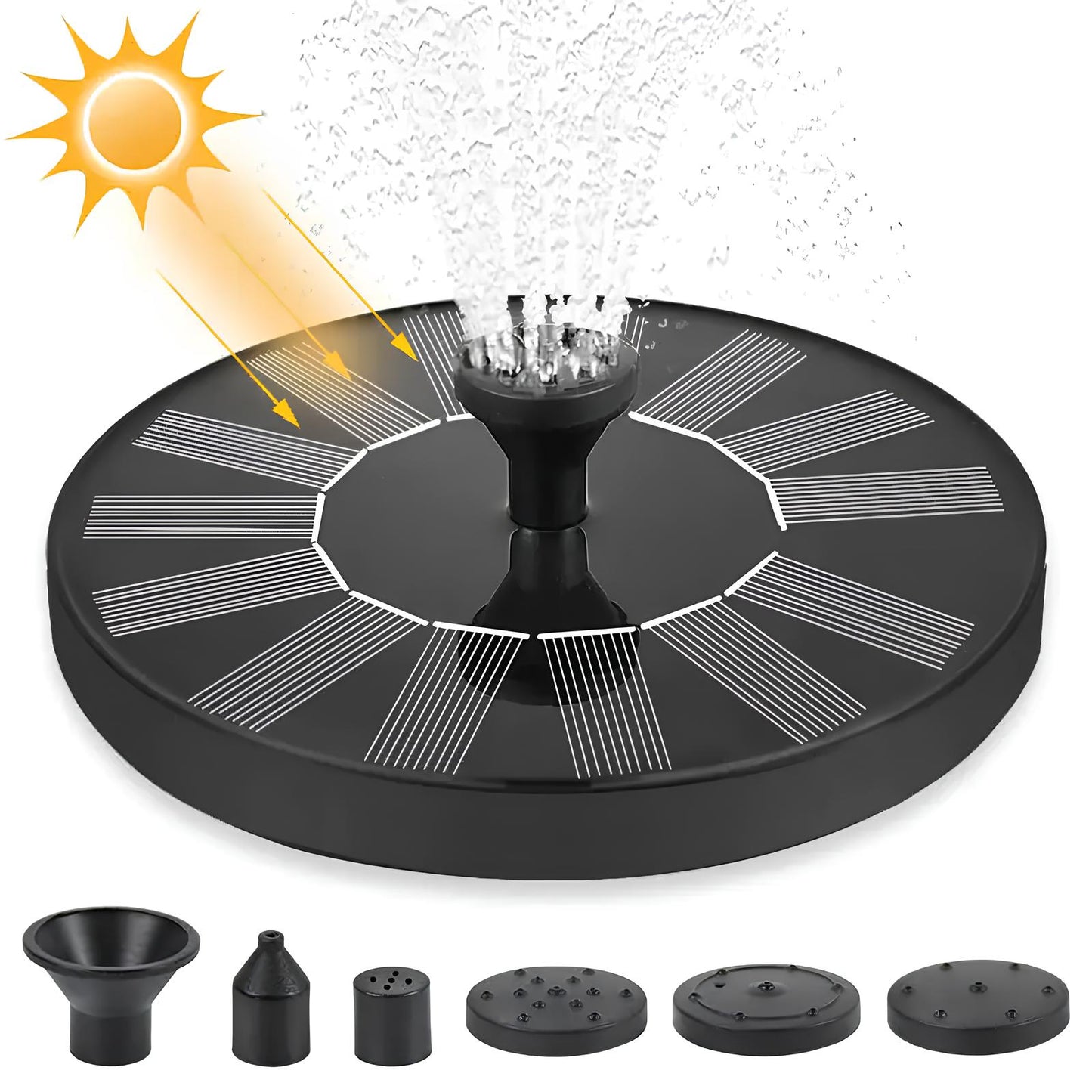 Mini Solar Water Fountain Pool Pond