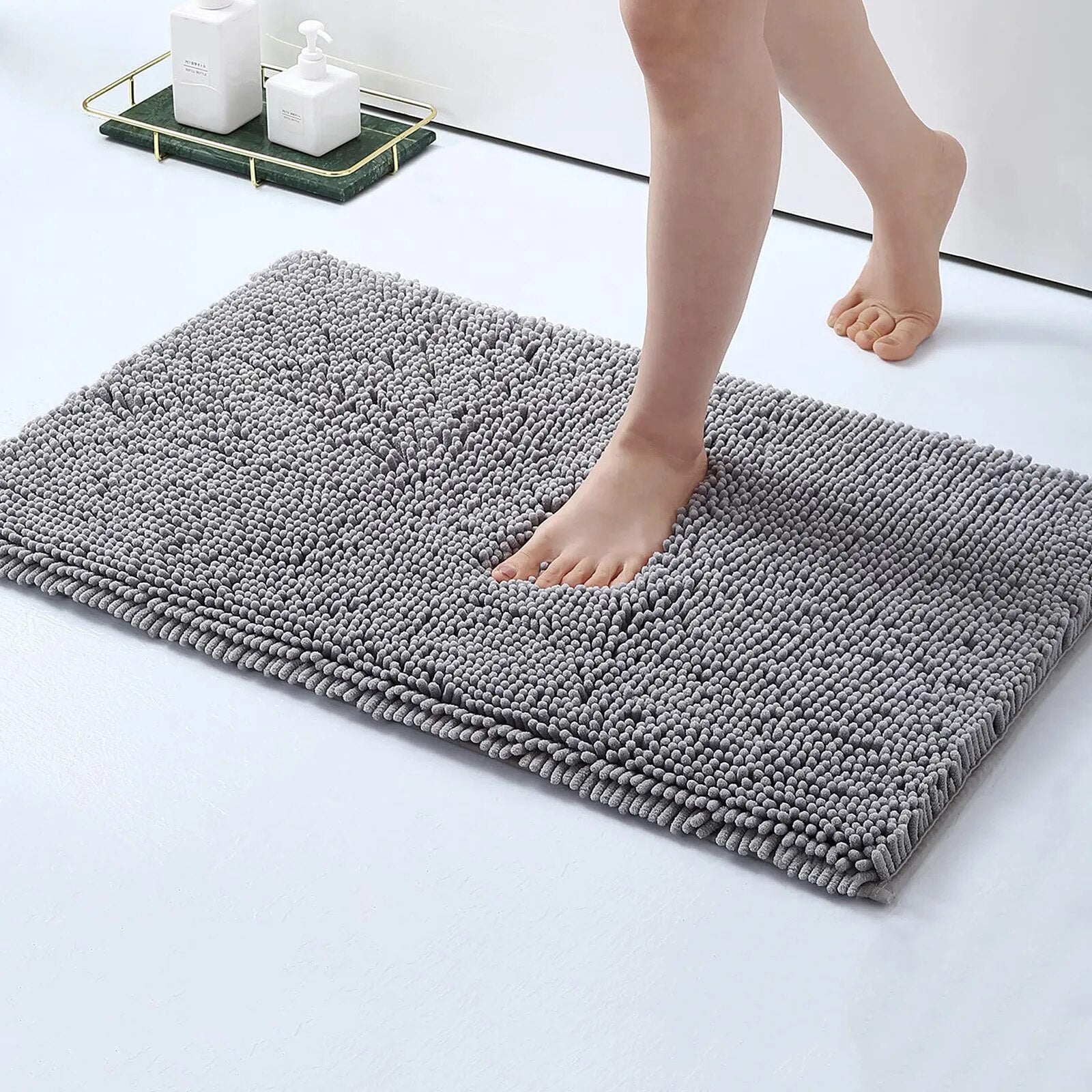 Thick Non-Slip Bath Mat – Soft, Absorbent Bathroom Rug for Safety and Comfort - Homevalley.co.uk
