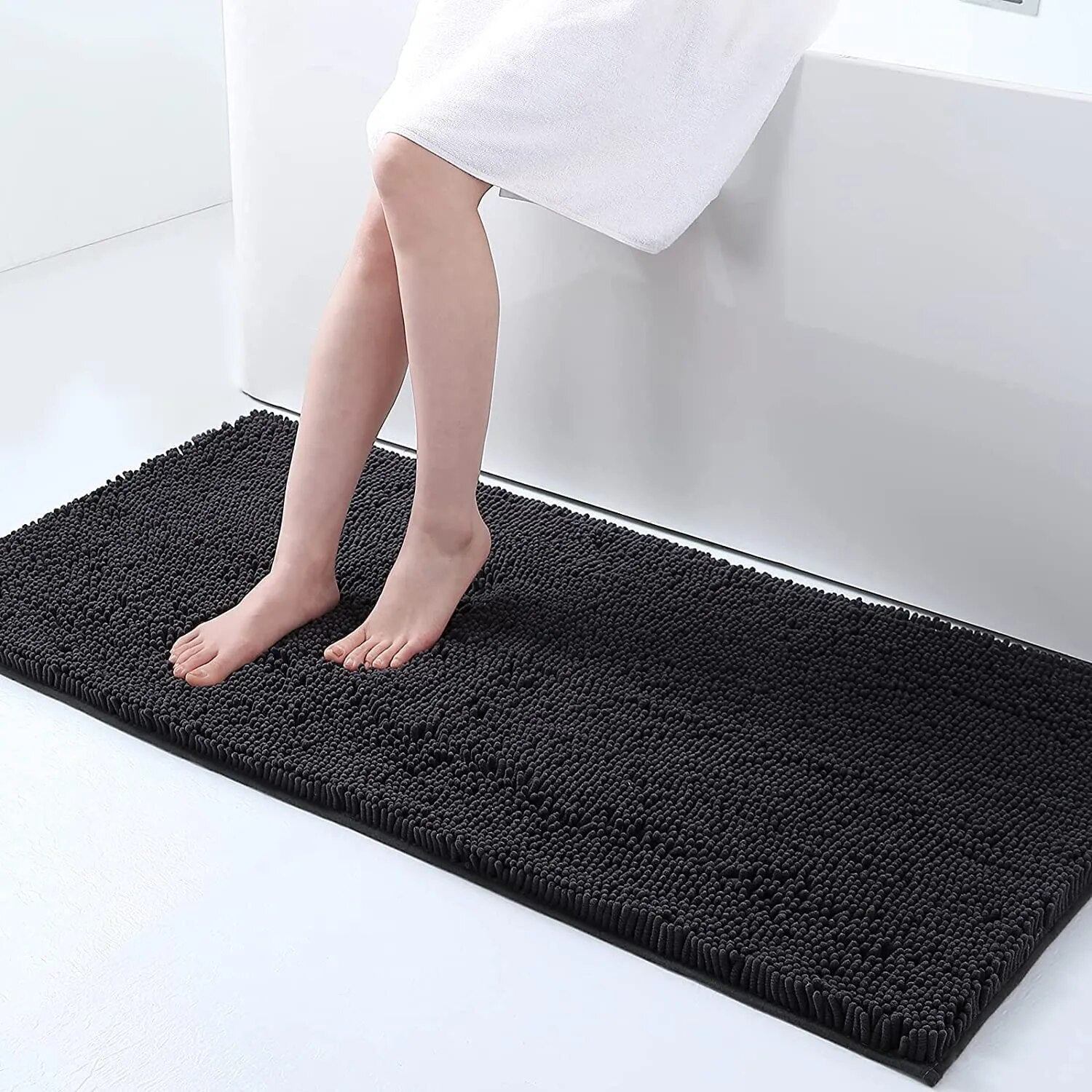 Thick Non-Slip Bath Mat – Soft, Absorbent Bathroom Rug for Safety and Comfort - Homevalley.co.uk