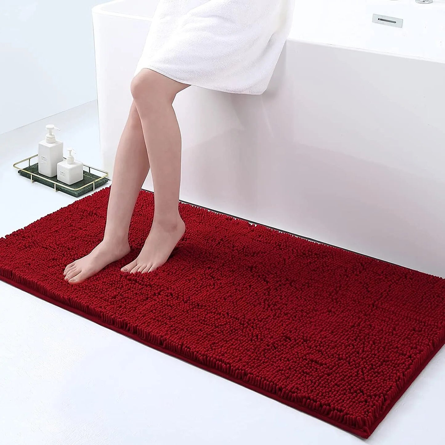 Thick Non-Slip Bath Mat – Soft, Absorbent Bathroom Rug for Safety and Comfort - Homevalley.co.uk