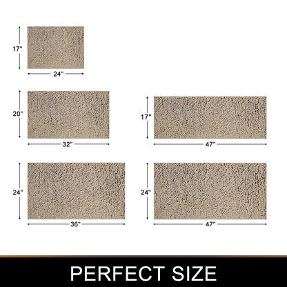 Thick Non-Slip Bath Mat – Soft, Absorbent Bathroom Rug for Safety and Comfort - Homevalley.co.uk