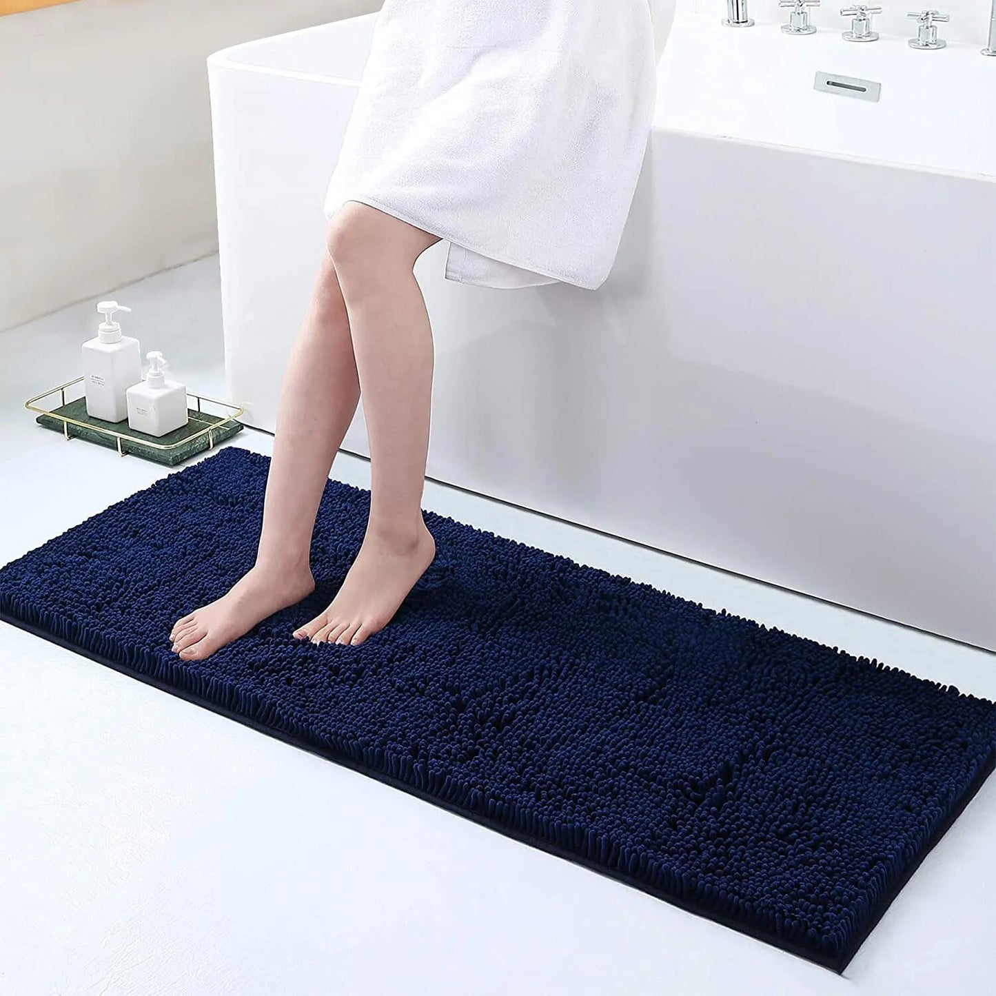 Thick Non-Slip Bath Mat – Soft, Absorbent Bathroom Rug for Safety and Comfort - Homevalley.co.uk