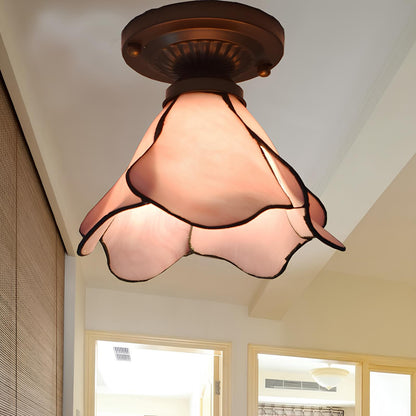 Tiffany Lotus Pendant Ceiling Lamp - Homevalley.co.uk