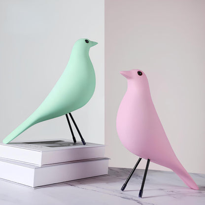 Nordic Bird Resin Figurine