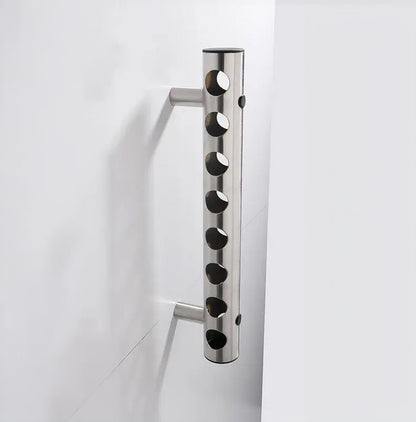Wall Mounted Stainless Steel Wine Bottle Holder - Homevalley.co.uk