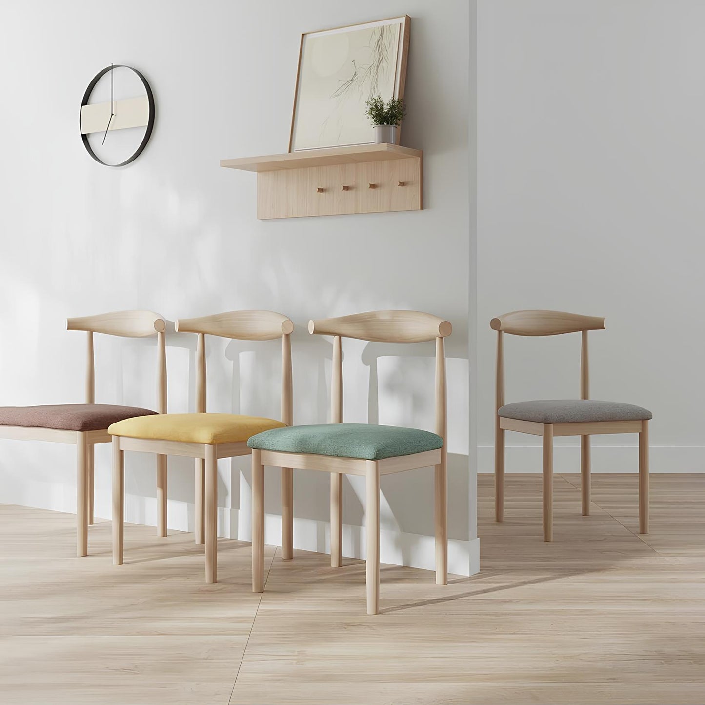 Wooden Dining Kitchen Chair - Homevalley.co.uk