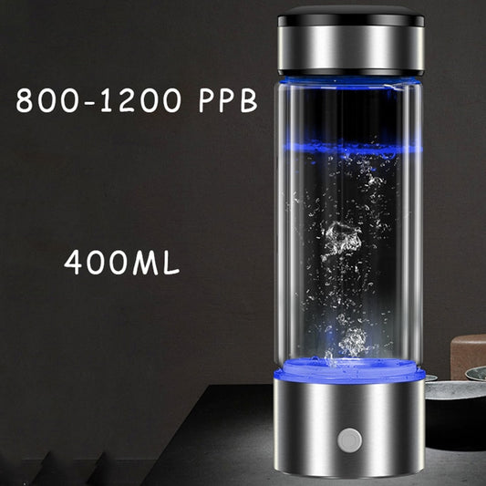 Hydrogen Generator Alkaline Maker Rechargeable Portable Water Bottle