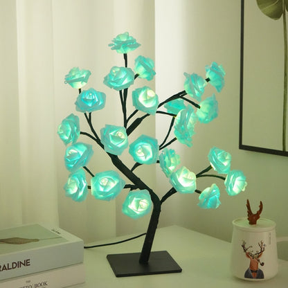 LED Rose Flower Tree Table Lamp - Homevalley.co.uk